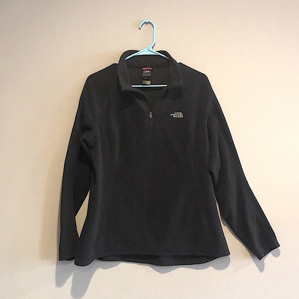 North Face Fleece Quarter Zip Pullover